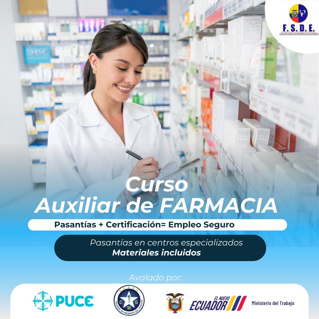 Auxiliar de Farmacia